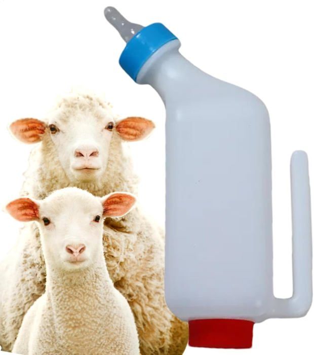 Tétine de biberon à visser pour agneau