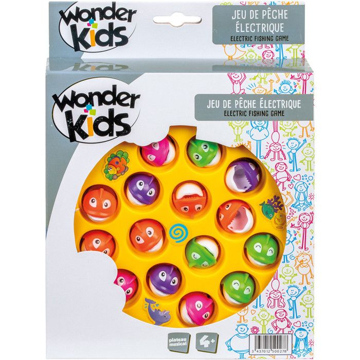 Jeu de pêche électronique - WONDERKIDS - ASS2 - Multicolore - Intérieur - À partir de 4 ans
