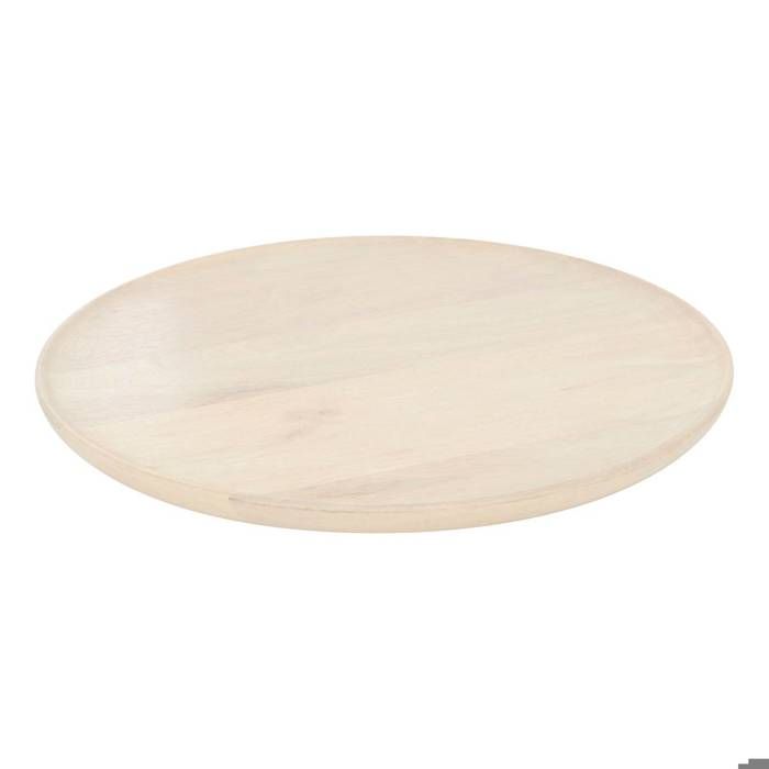 Assiette de présentation beige D30xH15cm - Atmosphera Créateur dintérieur