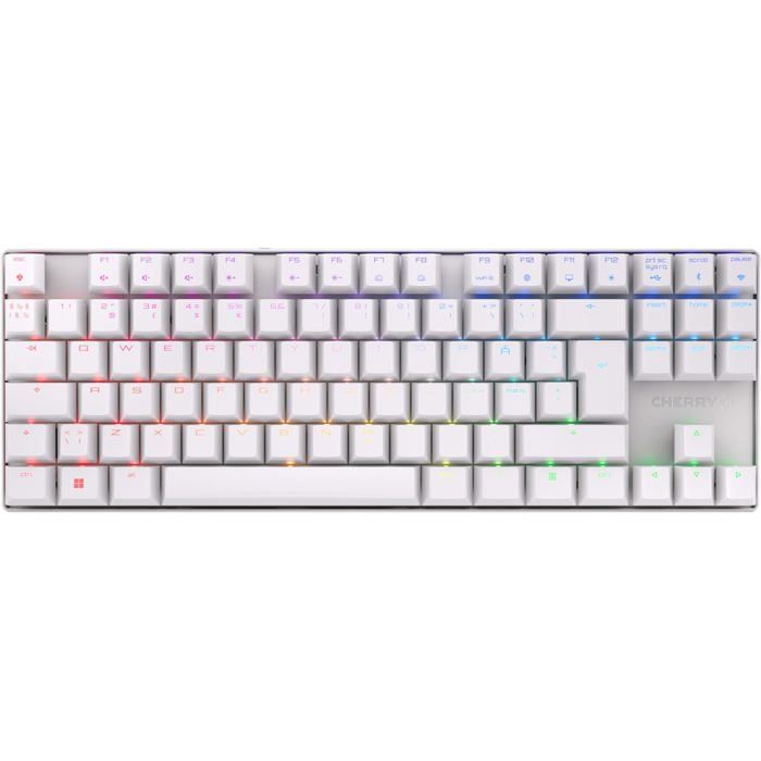 Clavier Gaming CHERRY MX 8.2 TKL – Sans Fil, Bluetooth, Switchs MX2A Red - vue 9