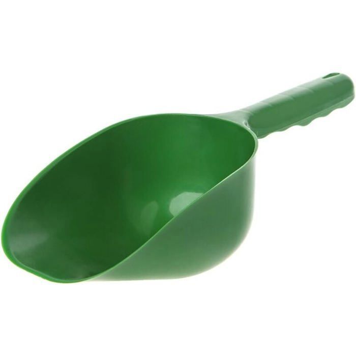 Pelle de jardin multifonctionnelle - ULISEM - 30x10 cm - Plastique haute qualité - Vert - Outil de bêchage