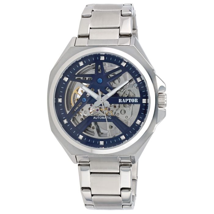 Montre bracelet - RAPTOR - RA20410-002 - Automatique - Acier inoxydable 42 mm - Étanchéité 5 ATM