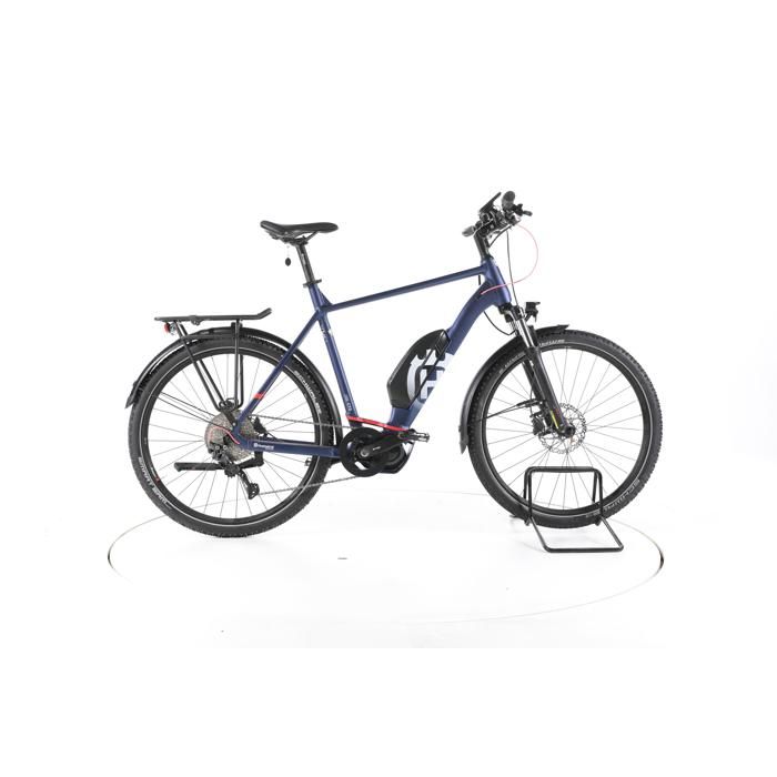 Vélo électrique - Husqvarna E-Bicycles Cross Tourer 3 - bleu - Vélo électrique de trekking - Shimano 630 Wh Reconditionné Reconditionné - Husqvarna E-Bicycles reconditionné disponible sur Cdiscount Seconde Vie