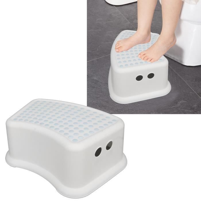 tabouret de cuisine pour tout-petits tabouret de toilette pour enfants anti-dérapant points épaissi en plastique rond coin 98666