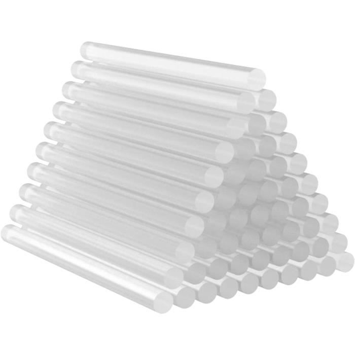 50 Bâtons colle thermofusible 1kg 12mm 20cm Techman