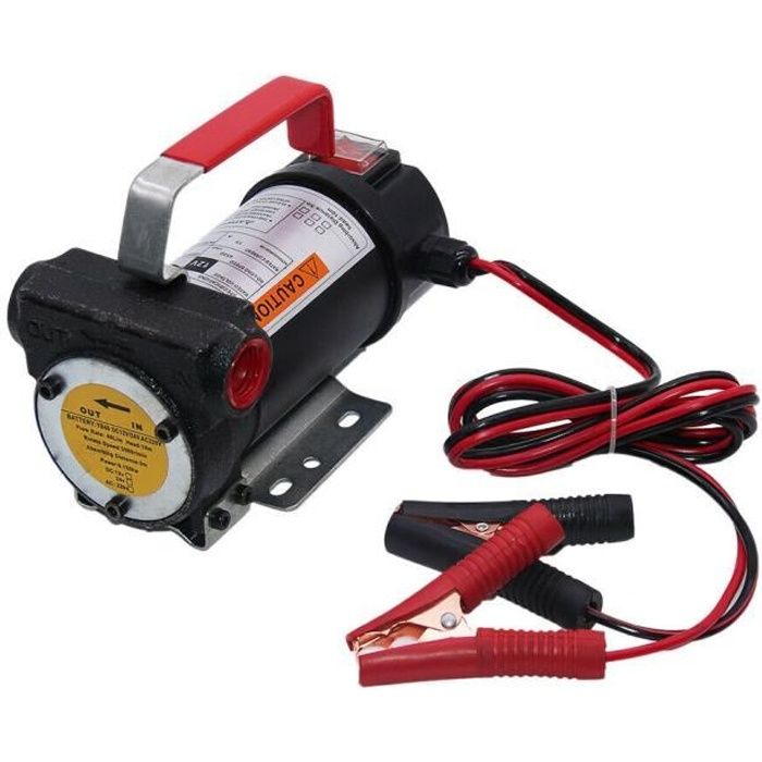 Pompe à Transfert Diesel 24V Auto-amorçante - 40L/min - Neuf Pour Transfert Huile Ou Gasoil