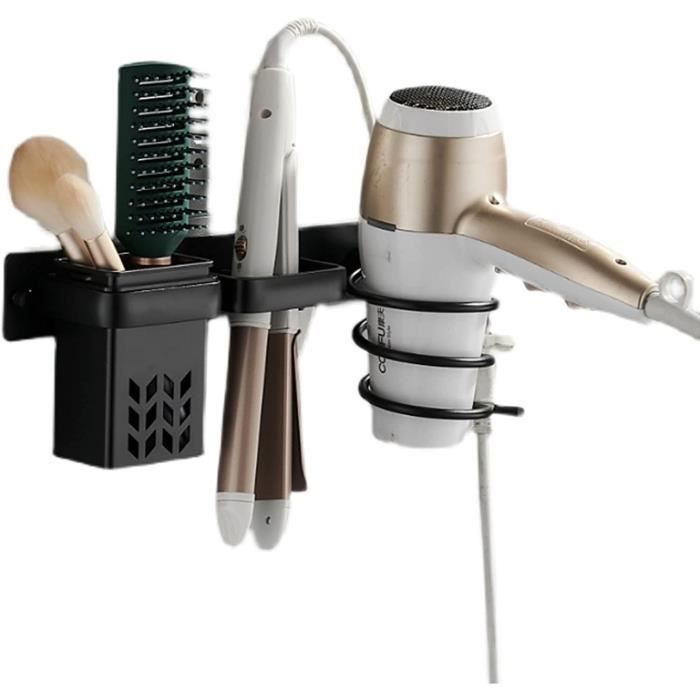 Direct Online Houseware Support pour sèche-cheveux support lisseur et range câble inclus 