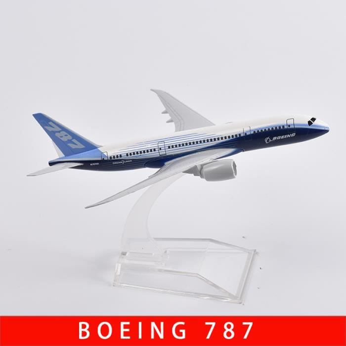 TECKEEN Boeing 777 1/400 - Avion Miniature Métal Avec Support - Maquette Collection Décoration