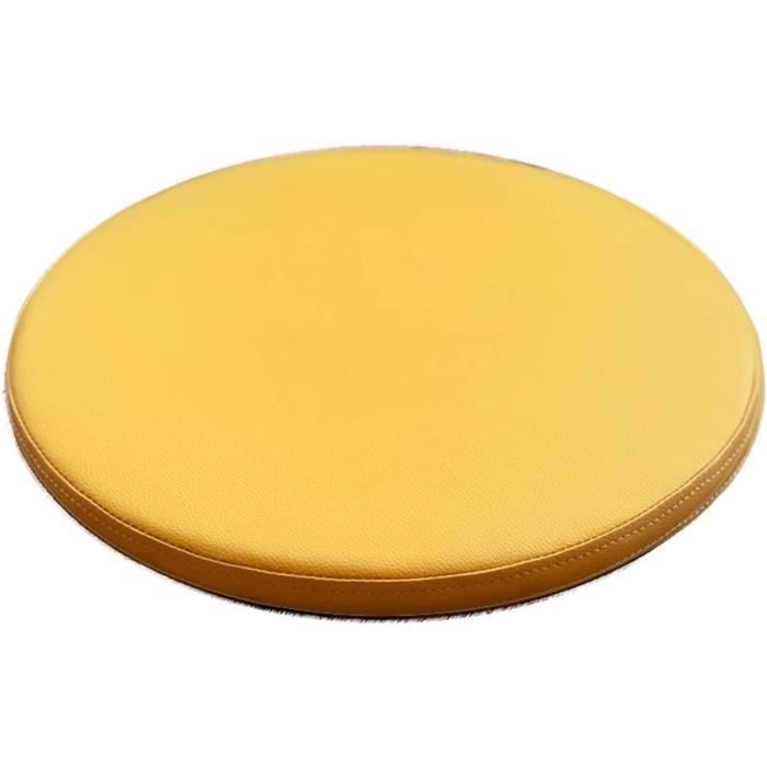 Coussins Ronds Pour Chaise De Bar/bistrot - 30cm, Imperméables, Antidérapants - Mousse Mémoire De Forme - 6