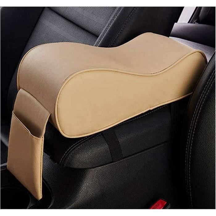 Housse D'accoudoir Central Voiture Pour BMW - En Simili Cuir Noir, Protection Console