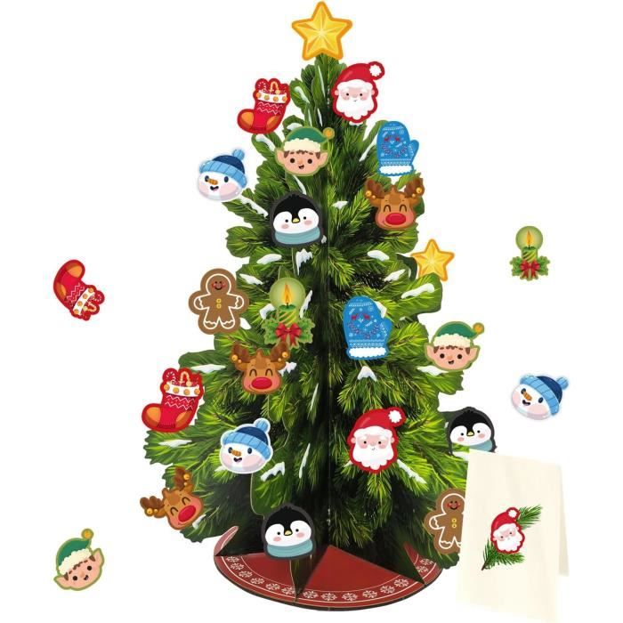 Pop Up Sapin De Noël Pliable À Faire SoiMême 40,6 Cm Avec Papillon
