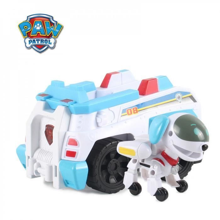 Jouet Chien No23231 NO BOX Patte patrouille Robot chien Patrulla Canina Juguete Anime Figurine voiture en plastique jouet Figurine Cdiscount