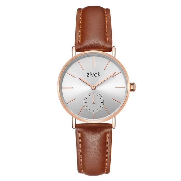 Montre sales femme classique