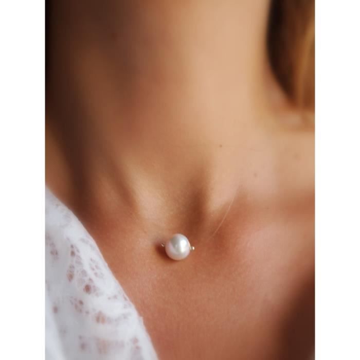 collier en perle pour femme