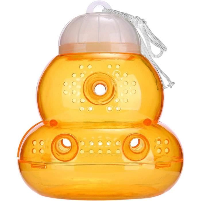 Rakimeur Lot De 2 Pièges à Guêpes Et Frelons Écologiques - Protection Extérieure Efficace