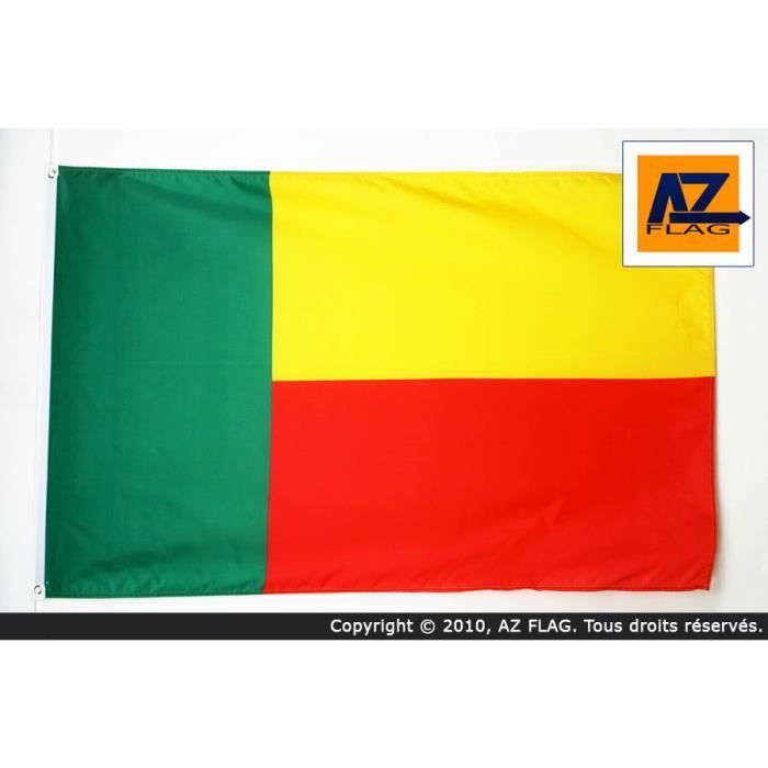 Drapeau Bénin Plusieurs Tailles En Polyester 60x90cm 1. Aucun