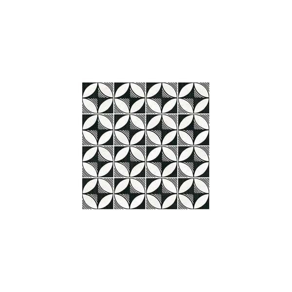 Sol Carreaux De Ciment Noir Et Blanc Caprice Deco Compass B W Carrelage 20x20 Cm Aspect Carreaux De Ciment Noir Et Blanc 20 X 20 Cm Mate Revetement De Sol Vend Achat Vente Carrelage Parement Caprice Deco