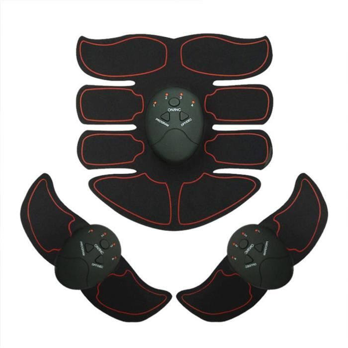 Stimulateur musculaire EMS Abs, équipement'entraînement physique, tonifie les Muscles abdominaux