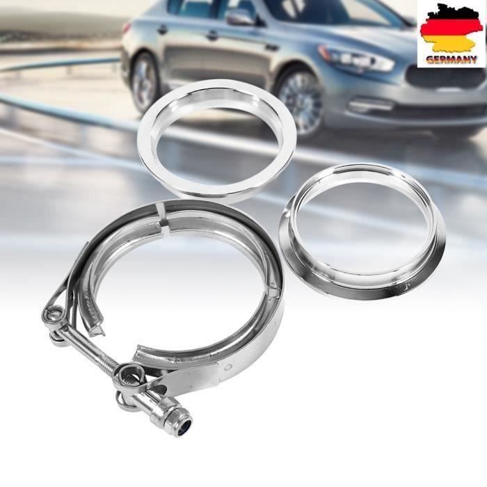 Collier De Serrage Échappement 2.5 Pouces - Acier Inoxydable 304 Pour Tuyau Silencieux