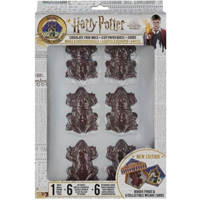 Harry Potter Schoko Frosch Pralinen Form Moule A Gateau Marron Cdiscount Maison Harry Potter Schoko Frosch Pralinen Form Moule A Gateau Marron Cdiscount Maison