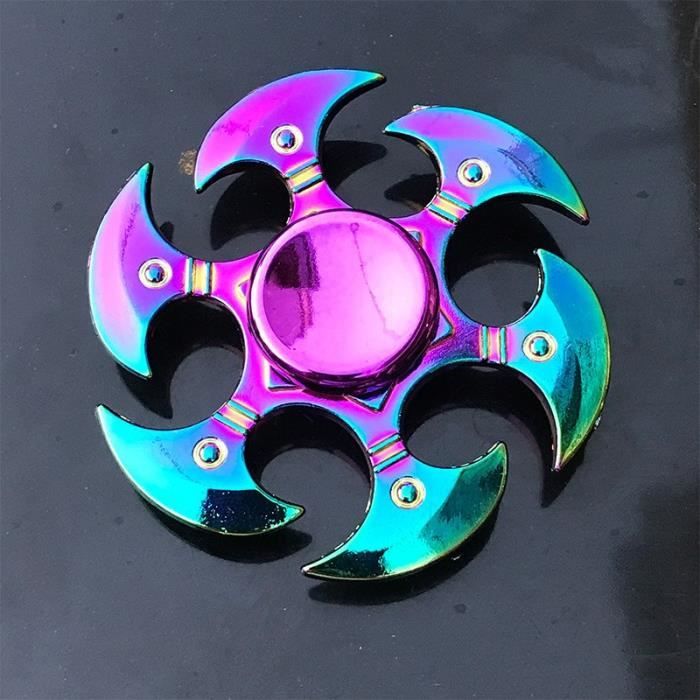 Hand spinner Arc en ciel metal doigt Spinner R118 roulement Spinner jouet adulte jouets pour enfants Raytheon Type KT 66 Cdiscount Jeux Jouets