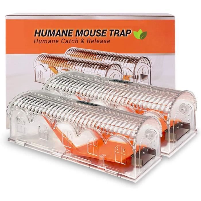 DXLing 4 Pièces Piège à Souris Todoxi Piege A Rat Faciles à Util R Tapetteà Souris Secur Tapette