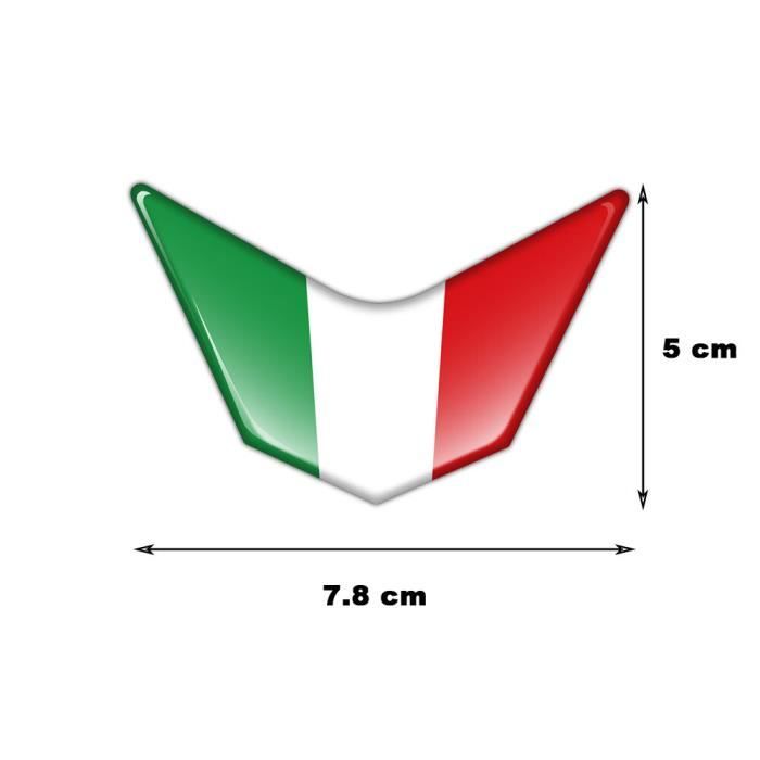 4 Adesivi Auto Moto – Bandiera Sicilia – Sticker Siciliano