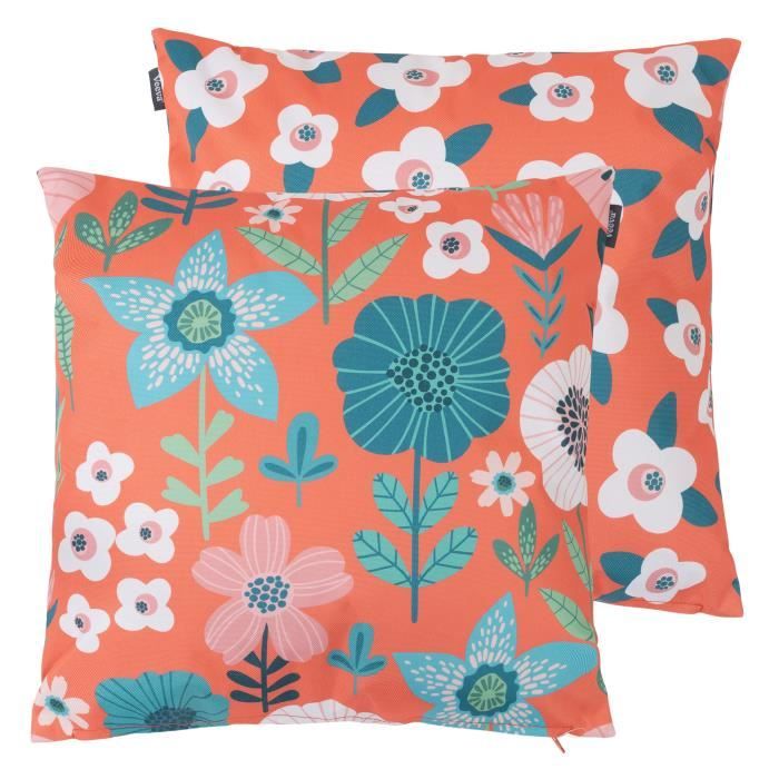 Housses De Coussin Velours 60x60cm Lot De 2 - Design Lingot Or - Tosleo - Vert Foncé