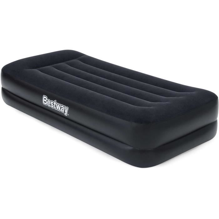 Bestway Double-Lit d/'appoint /"Aerolax/" 191 x 137 x 30 cm intégrée Pompe électrique de