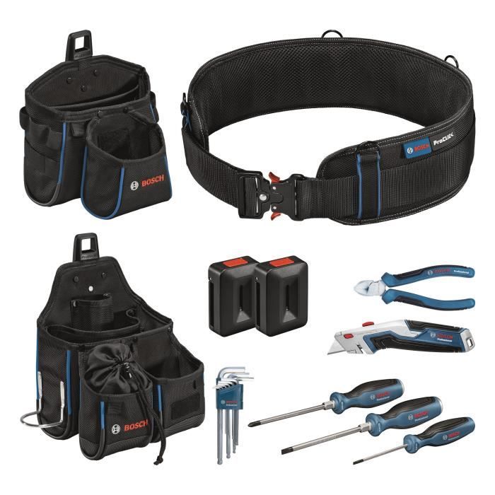 Bosch Professional - Ceinture porte outils et set outils à main