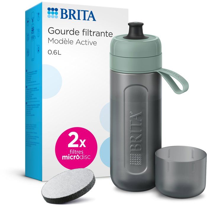 Gourde filtrante active + 2 microdiscs inclus Brita 1052248