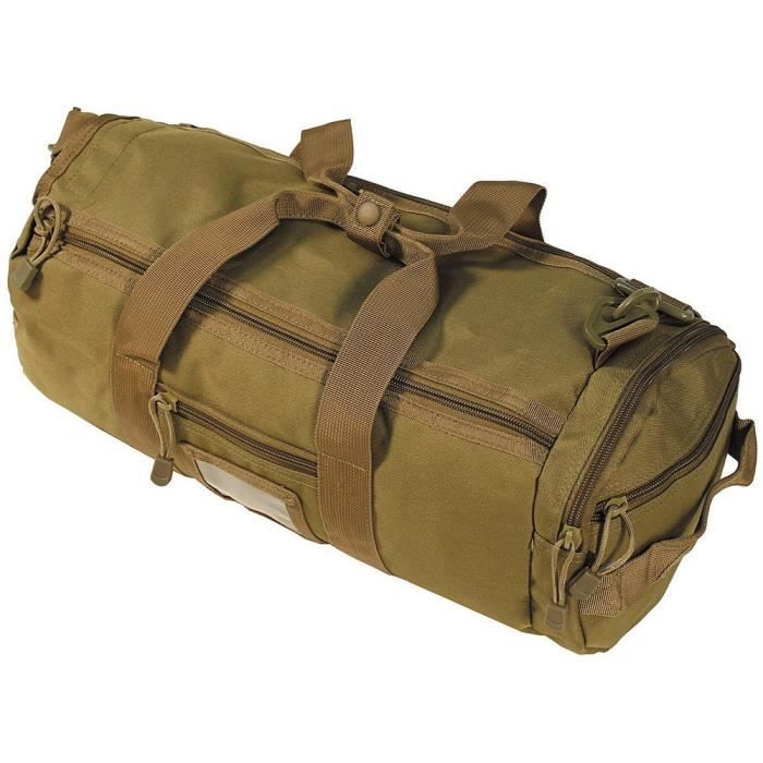 Véritable Sac Barril Militaire Coyote