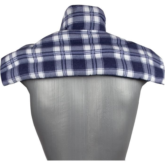 Coussin Chauffant En Grains De Blé - 20 X 53 Cm - Passe Au Micro-ondes