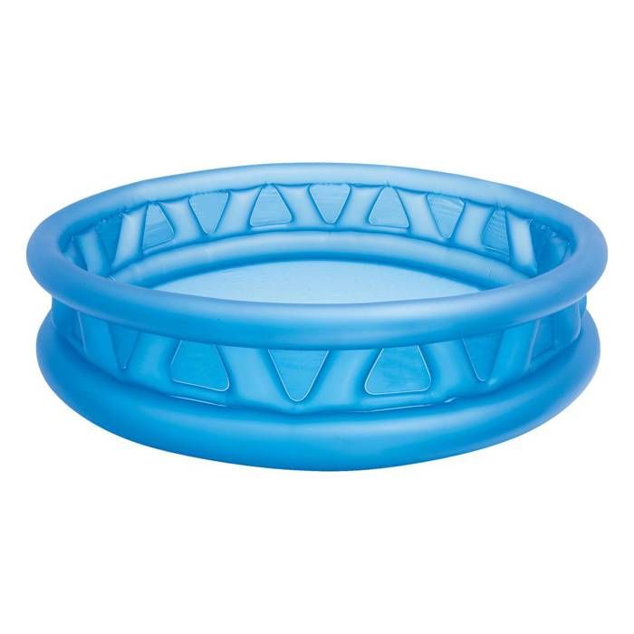 Piscine gonflable ronde Soft Side Pool pour enfant et famille - INTEX - 188x46cm - Capacité 666L - B