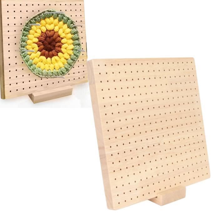 Planche à Enfiler Créative – 2 Brosses, 8 Fils – Coordination œil-main