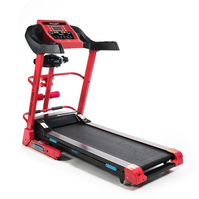 ECODE Tapis Course Fit Perform Multifonction, Pliable, Cardio Control, Mp3 Speakers, Inclinaison électrique 15º, 16 Km/h ECO-2598M