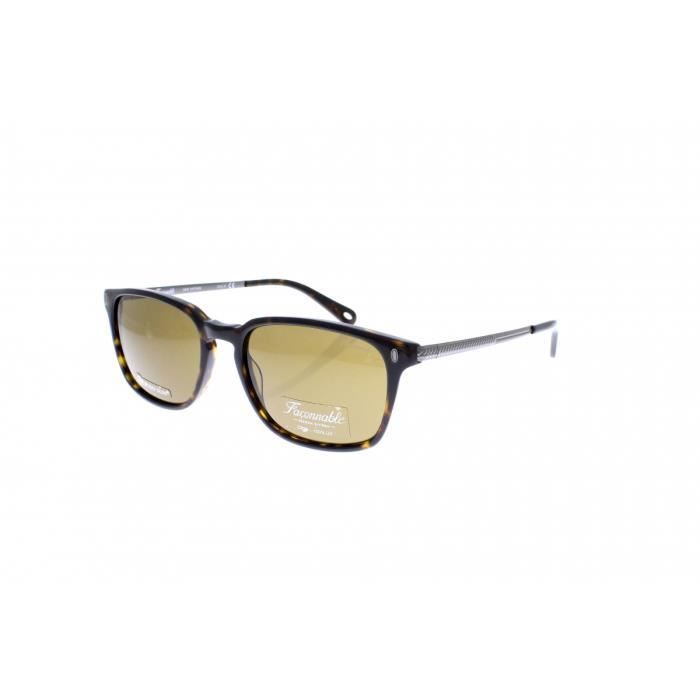 Faconnable VS 1154 E100 Lunettes de soleil mixte Achat Vente lunettes de soleil Mixte Adulte Cdiscount