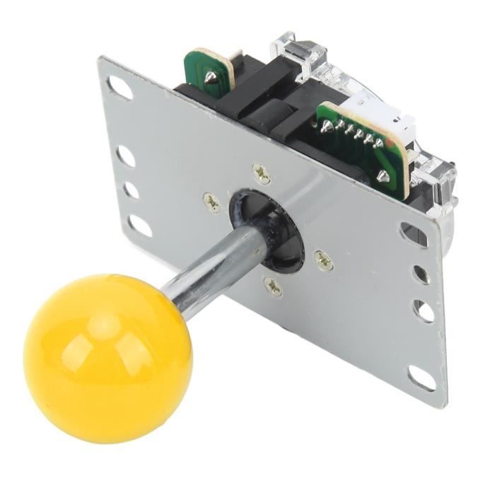 Kit Joystick Gris Et Jaune Pour Manette Nintendo GameCube - Neuf Sous Emballage
