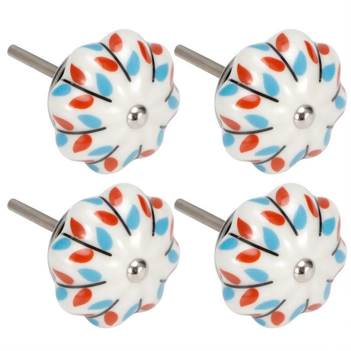 10 Pièces Poignee De Meuble Vintage Boutons De Porte De Placard Poignée