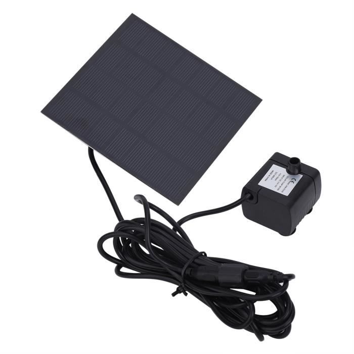 2 PCS Pompe à Eau 12V Submersible Sans Balais 800L/H 5m - Mini Pompe Fontaine Aquarium Bassin Solaire
