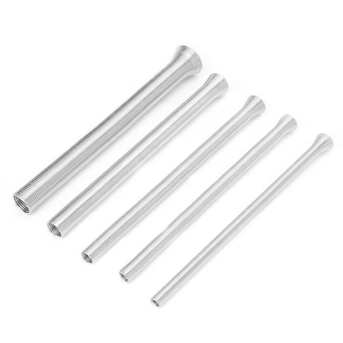 Ressort Cintreuse PVC 16-32 Mm – Outil Pliage Tuyau Électrique & Plomberie – Acier Super Élastique 420 Mm