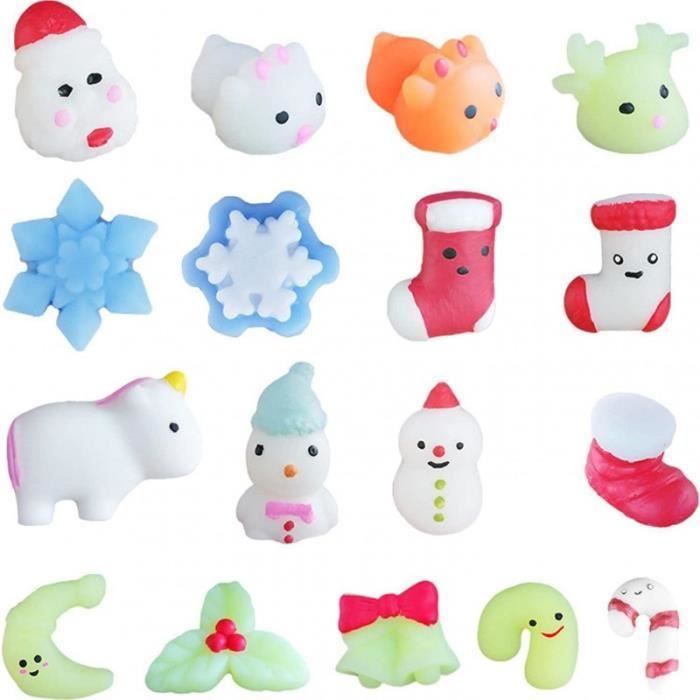 Set 4 Squishy Parfumés - Anti-stress Kawaii - Slow Rise - Pour Enfants Et Adultes