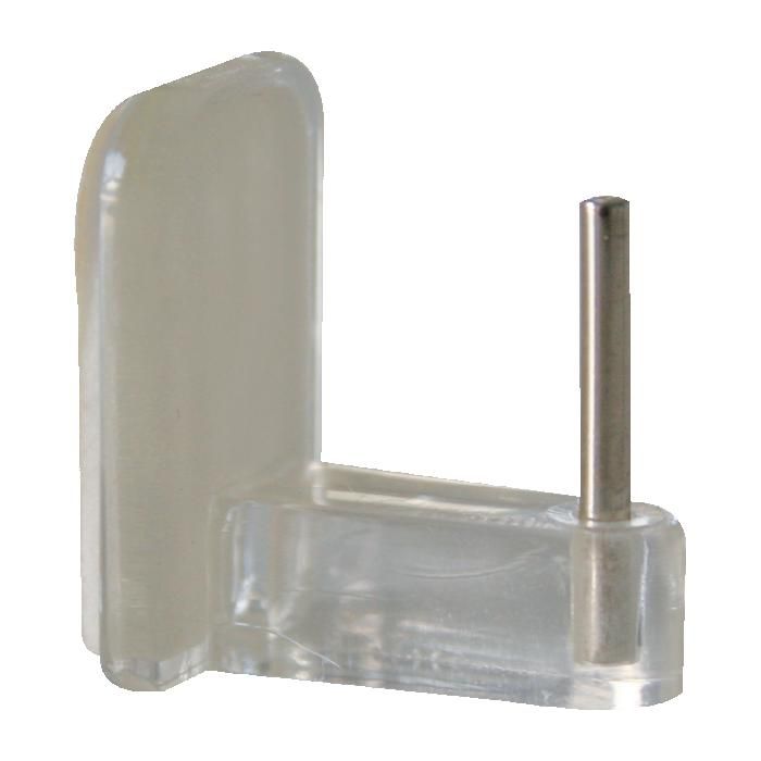 Stas Crochet De Moulage + Cordon En Perlon Avec Boucle 150 Cm + Crochet Pour Fermeture éclair (chromé/argent