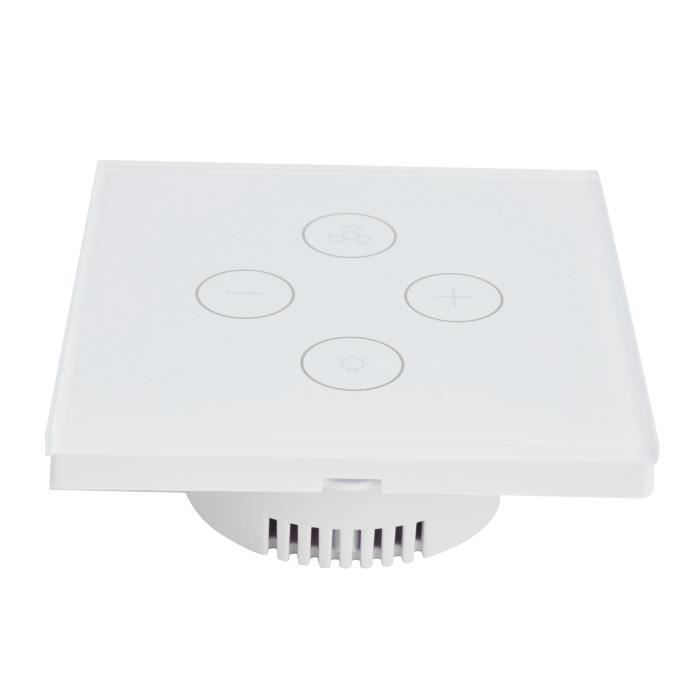 WIFI Smart Control APP Voice Control Touch Control Fan Light Switch Cdiscount