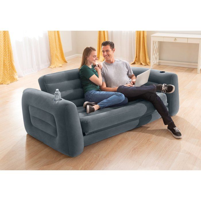 Gonflable Canapé-Lit Double Camping Matelas Gonflable Matelas divan sofa INTEX Chaise