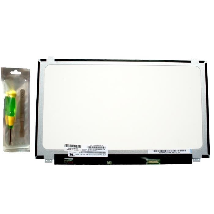 Écran LCD LED 15,6" Full HD Slim EDP Pour Portable - Compatible LP156WF6(SP)(A1), Neuf, Garantie 1 An