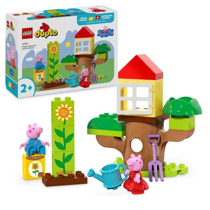 Lego Duplo Peppa Pig Le Jardin Et La Cabane Dans ?arbre De Peppa Pig 10431 Lego La Boîte - vue 5