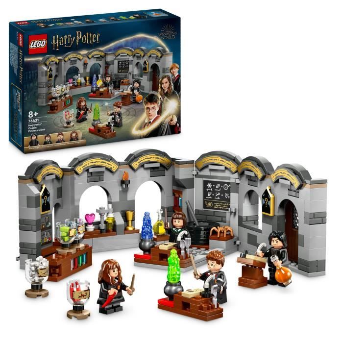 LEGO® Harry Potter  76431 Le château de Poudlard : le cours de potions - Jeu pour enfants