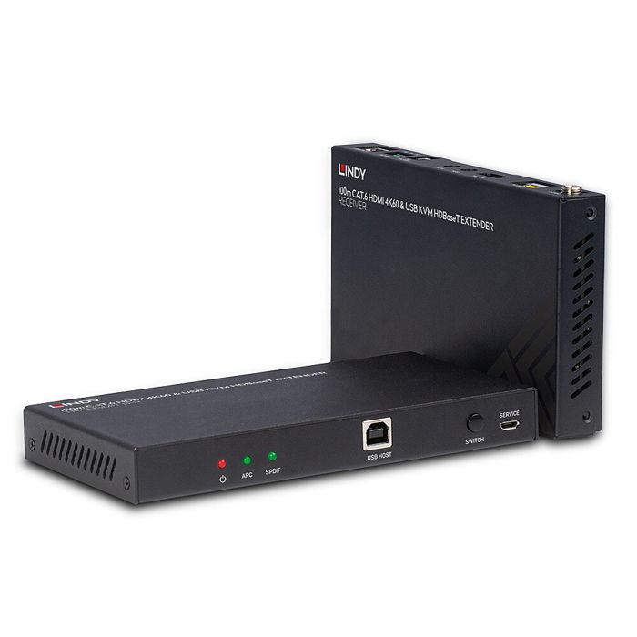 Extender KVM Cat.6 HDBaseT HDMI 4K60 Audio IR & RS 232 Neuf - vue 2