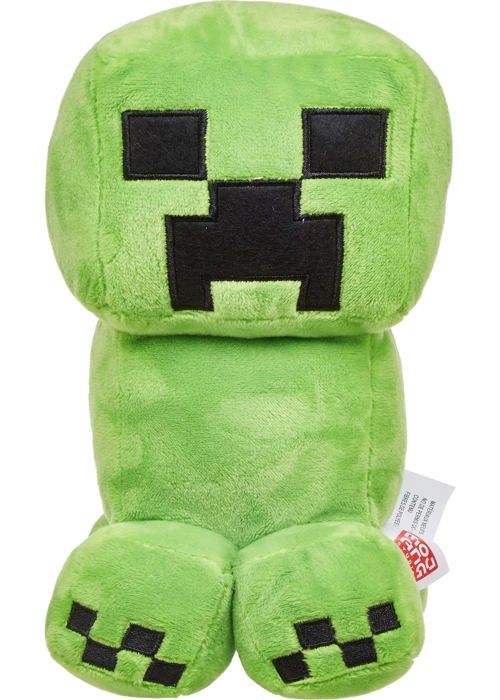 Peluche - Minecraft - HBN40 - Personnage Creeper - 20 cm - Vert - Mixte